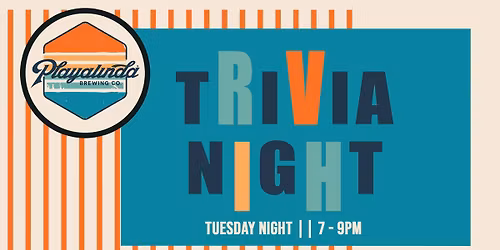 Tuesday Trivia at Playalinda Brewing Company