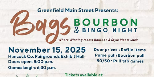 Bags & Bourbon Bingo Night