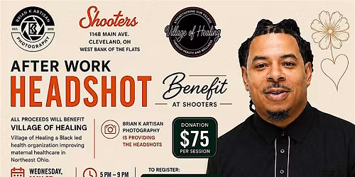 Village of Healing After Work Headshot Benefit