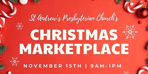 St. Andrew's Christmas Marketplace!