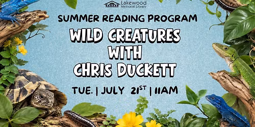 Summer Reading Program: Wild Creatures