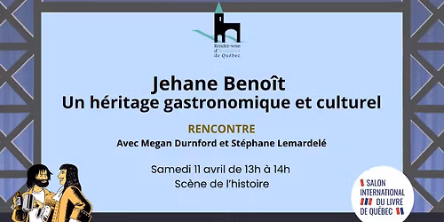 Jehane Beno\u00eet. Un h\u00e9ritage gastronomique et culturel