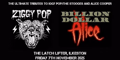 Ziggy Pop and Billion Dollar Alice Live @ The Latch Lifter, Ilkeston