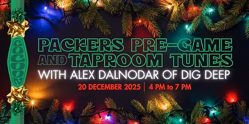 Packers Pre-Game and Live Music in the Taproom