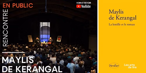 Rencontre avec Maylis de Kerangal