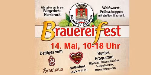 Bauereifest B\u00fcrgerbr\u00e4u Hersbruck