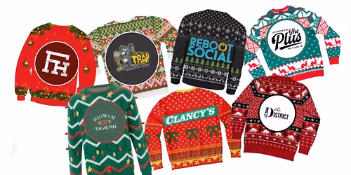 The Downtown Eau Claire Ugly Sweater Bar Crawl!