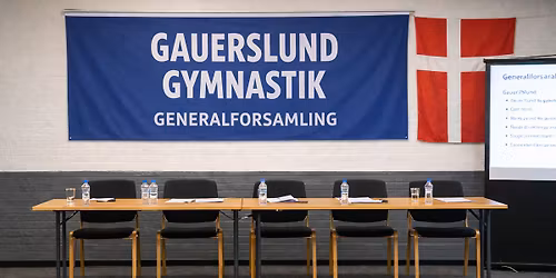 Gauerslund Gymnastik Generalforsamling 