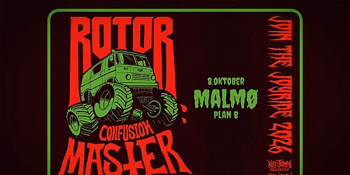 ROTOR (DE) \/ CONFUSION MASTER (DE) \/\/ Live at Plan B \u2013 Malm\u00f6