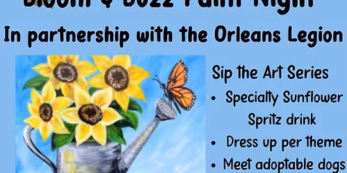 Bloom & Buzz Paint Night \ud83c\udfa8\ud83c\udf3b