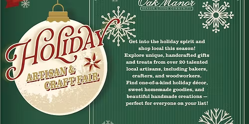 Holiday Artisan & Craft Fair