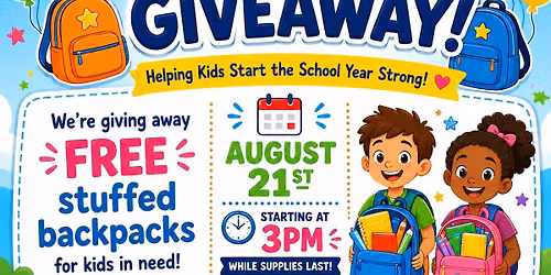 Backpack Give-A-Way!