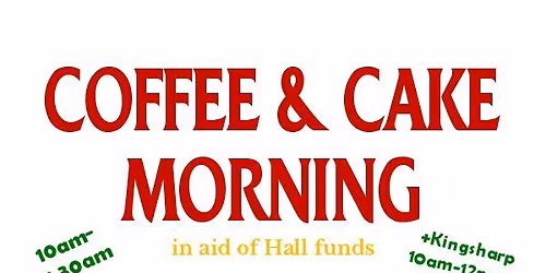 Monthly coffee and cake morning