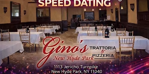 LI Speed Dating -Men Ages 58-78; Wom 56-70