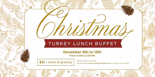 Christmas Turkey Lunch Buffet