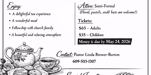 Interfaith Tabernacle Church Tea 