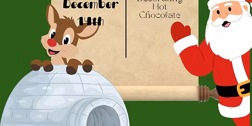 Pictures with Santa, ornament, and cookie decorationg at Brickhouse!