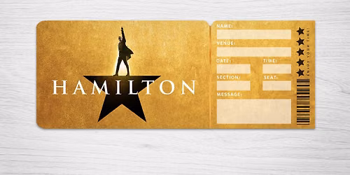 Hamilton at North Charleston Performing Arts Center
