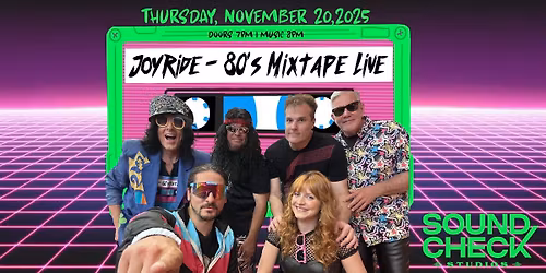 Ladies of the 80's Night Out, with Joyride 80's Mixtape Live!