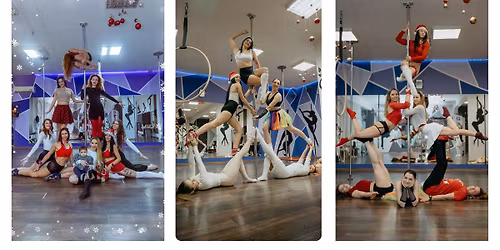 Christmas Pole Party by Pole Dance Varna