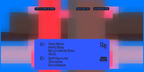 C12 x DDE x MSE w\/ Vera Moro Hello Sasy Meritxell de Soto ALIS. +C11