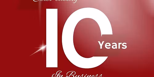 Rise and Grind Cafe's 10 year anniversary