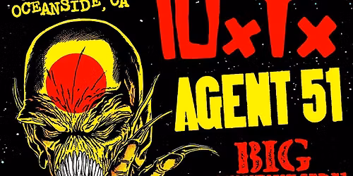 DI, Agent 51, Big Attitude, Galaxy Wolf at the Pour House Oceanside