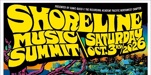 Shoreline Music Summit 2026 | Sonic Guild's Free Music Industry Conference