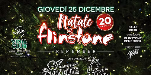 Natale al Flinstone \u2744\ufe0e live: The Urgonauts + Laguna Bollente 