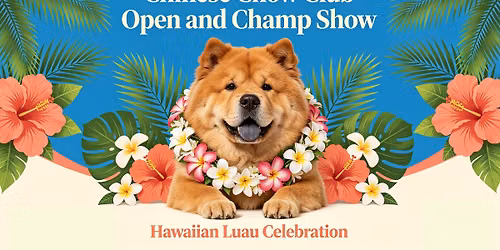 Chinese Chow Club Open and Champ Show 2026