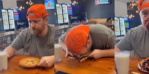 Team Pie Eating Contest for Pedatric Cancer