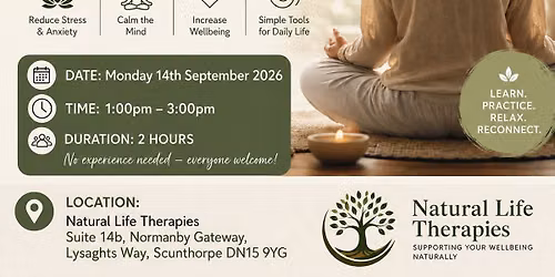 Introduction To Meditation Workshop