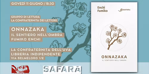 Gruppo di lettura "La confraternita dei lettori": Onnazaka. Il sentiero nell\u2019ombra di Fumiko Enchi