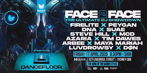 Masif presents FACE 2 FACE - The Ultimate DJ Showdown at Space [17.04.2026]