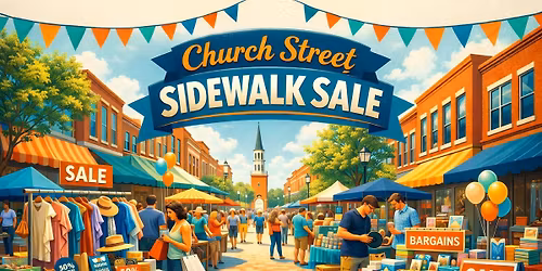 Church Street Sidewalk Sale
