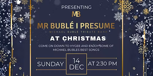 James Lowe Big Band with A Michael Bubl\u00e9 Tribute at Hygge Clifton Bay