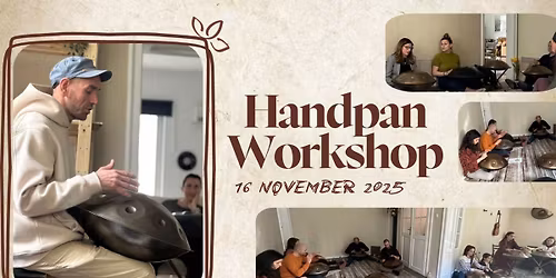 Handpan Workshop @ Zend\u014d Space