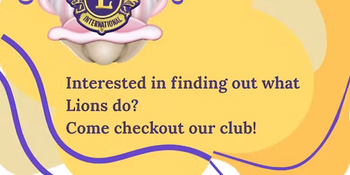 Concho Pearl Lions Club Meeting 