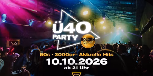 Golden Beats \u2013 die gro\u00dfe \u00dc40-Party in Bochum \u2728