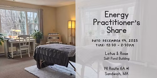 Lotus & Rose Energy Practitioner Share | December 2025