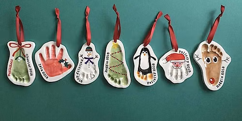 Christmas decoration baby clay imprint session, BS5 - Thursday 12 November