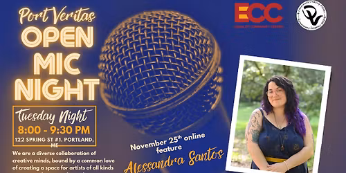 Open Mic Featuring Alessandra Santos