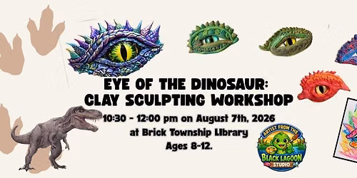 Eye of the Dinosaur: Clay Sculpting Workshop