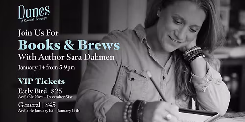 Books & Brews with Sara Dahmen