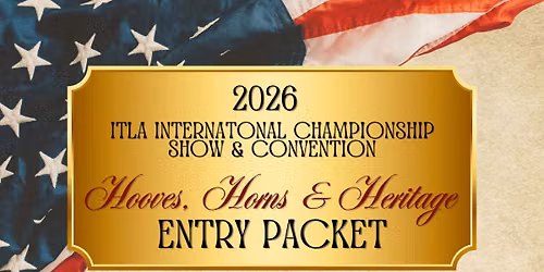 2026 ITLA International Championship Show & Convention