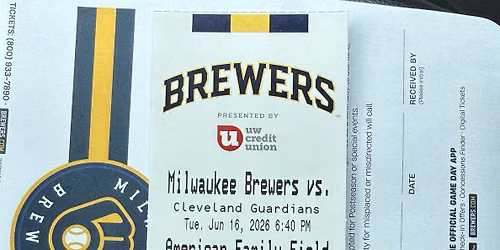 Milwaukee Brewers at Cleveland Guardians at Progressive Field
