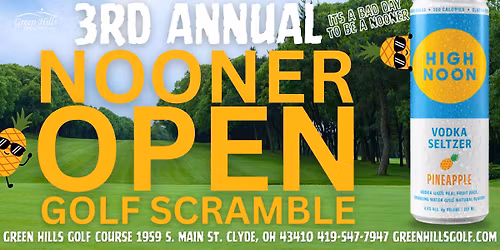 3rd Annual High Noon Open at Green Hills G.C.