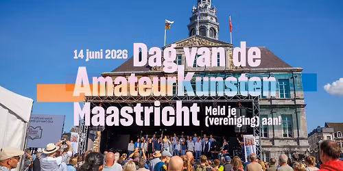 Dag van de Amateurkunsten Maastricht