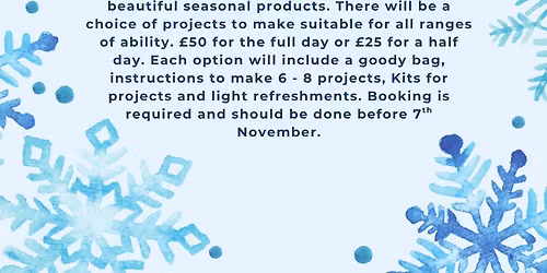 Christmas Crafts Workshop