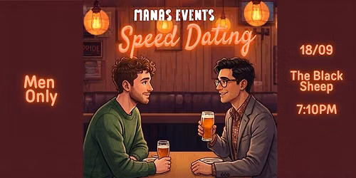 Speed Dating for Men (Ages 25+)